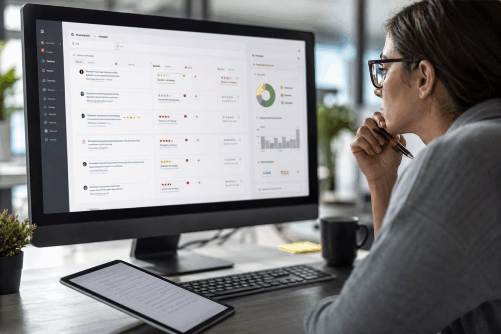 Gestion et modération des avis clients en ligne
