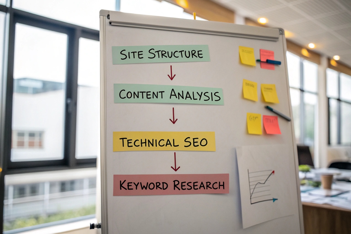Structure d’un audit SEO