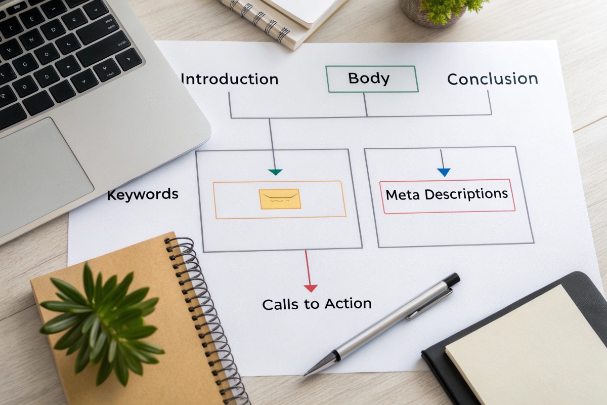 Struture SEO d'une stratégie de contenu evergreen