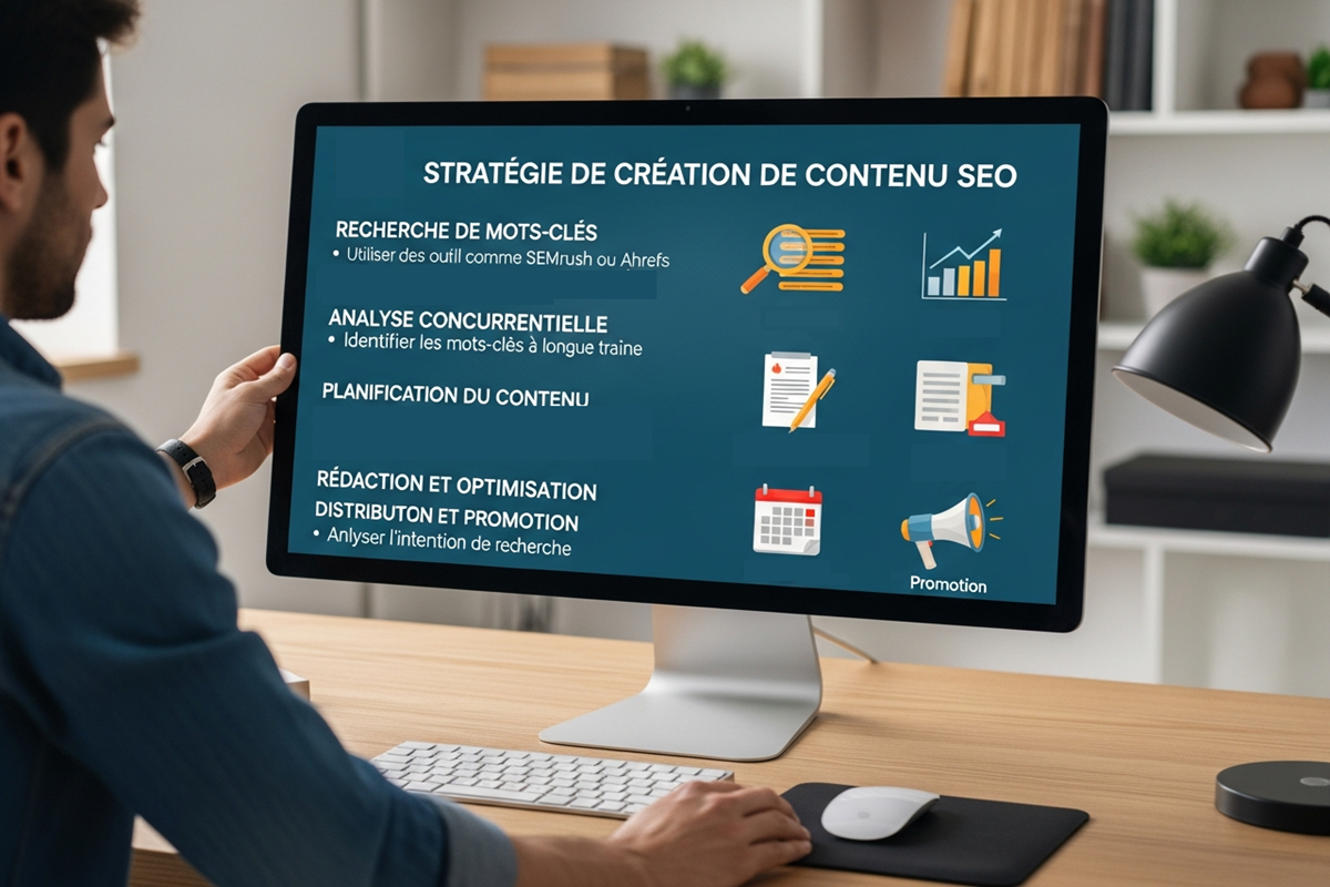 Stratégies de création de contenu SEO