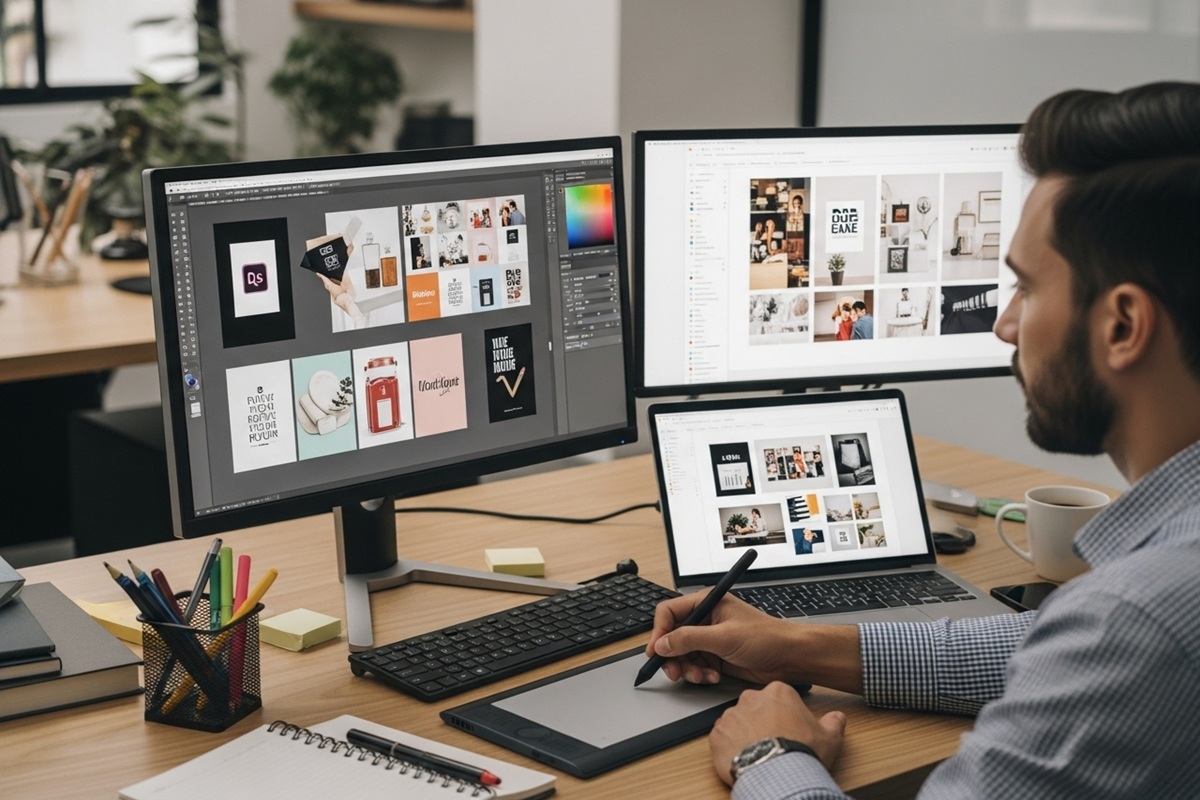 Le contenu digital via des visuels