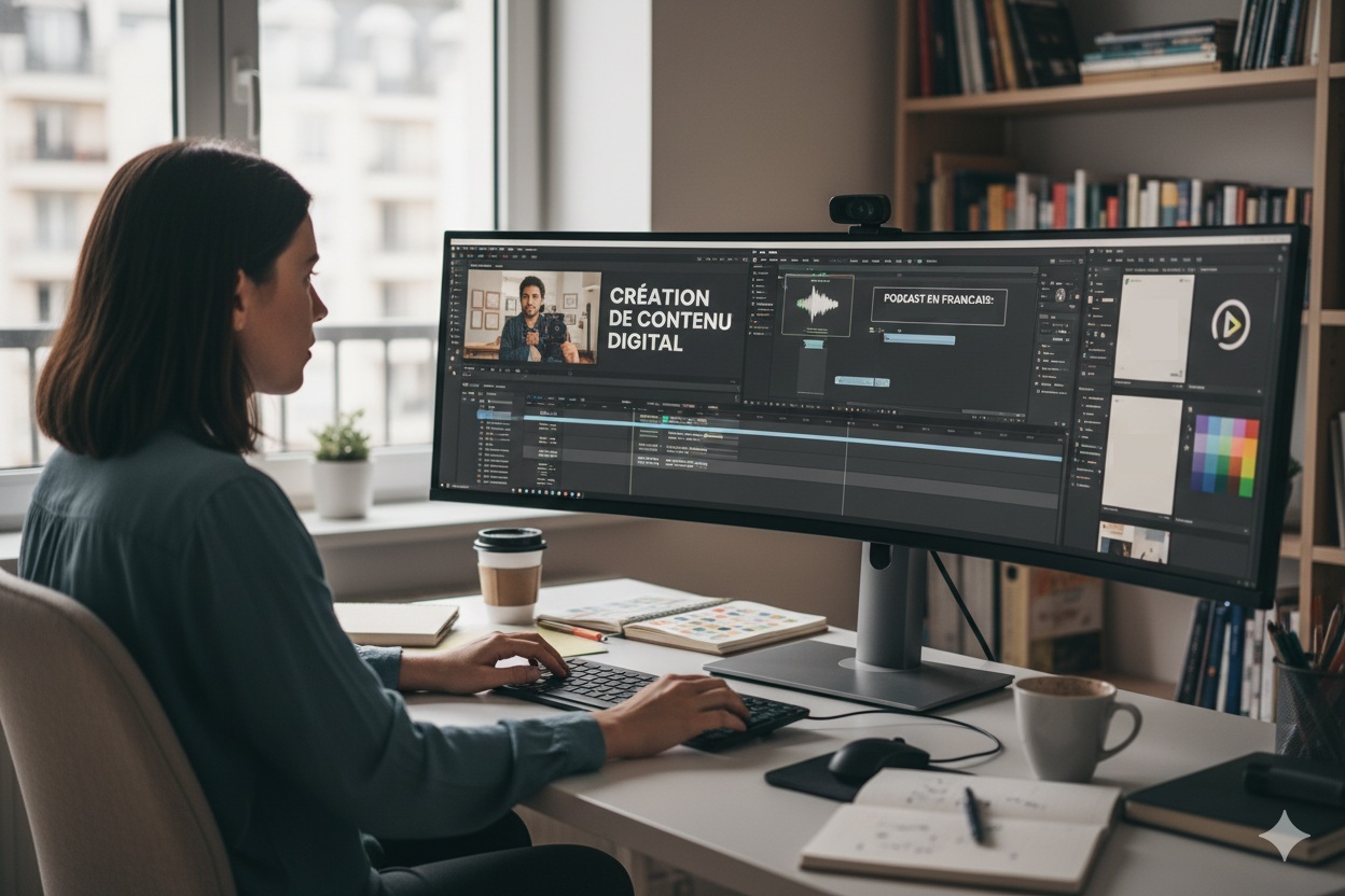 Création de contenu digital