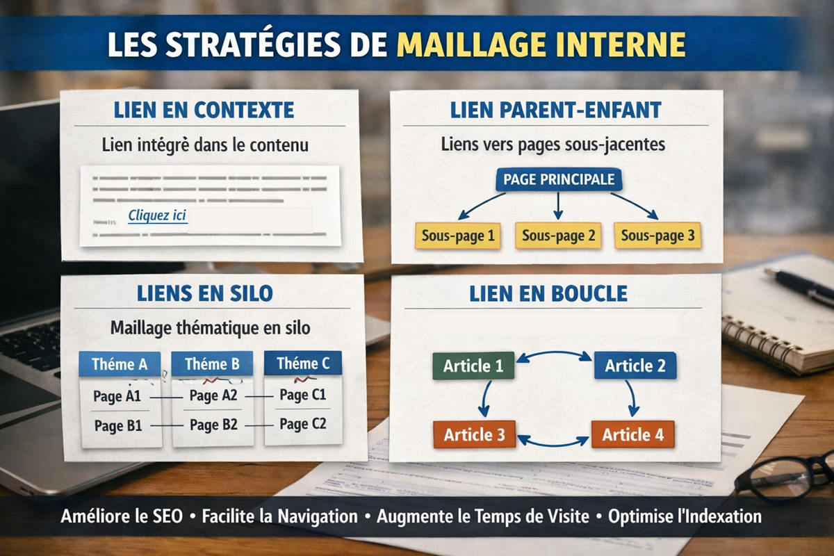 Le maillage interne en SEO