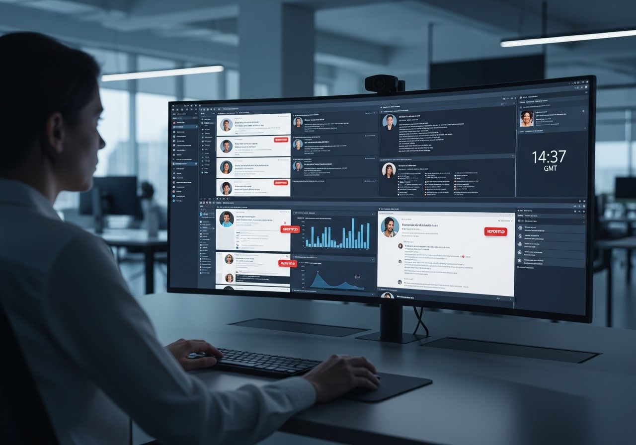 Modération des publications pour assurer la conformité au DSA