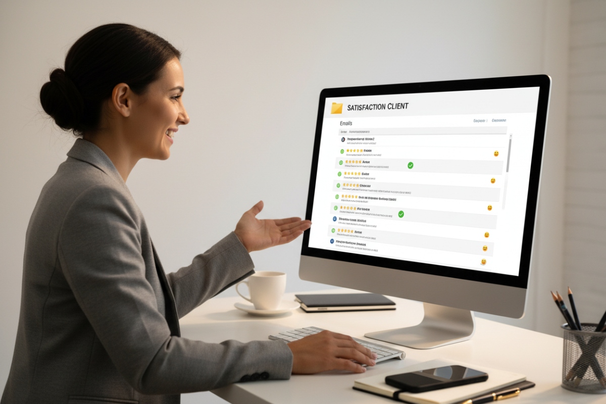 La satisfaction client via la gestion des mails