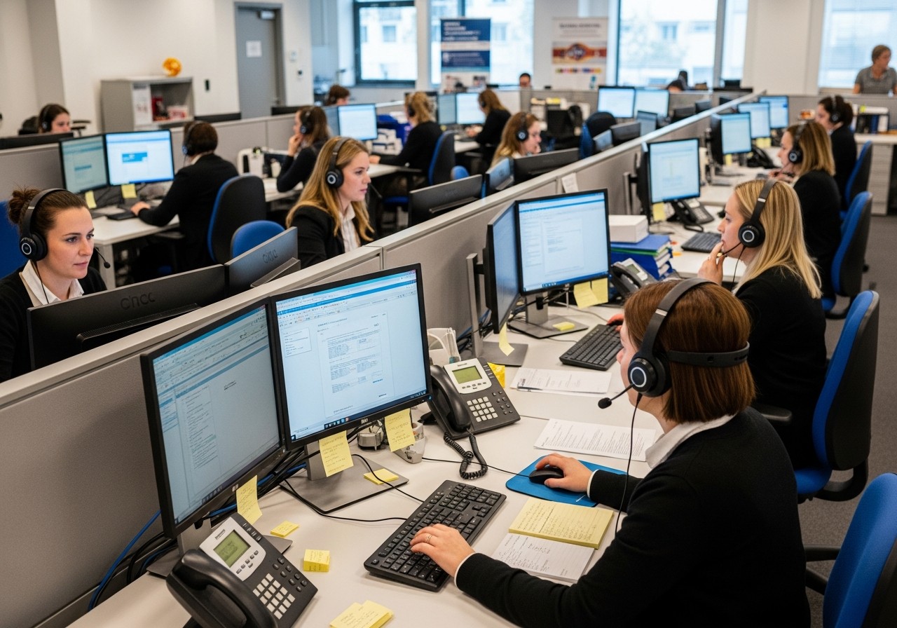 Un service de gestion de la relation client