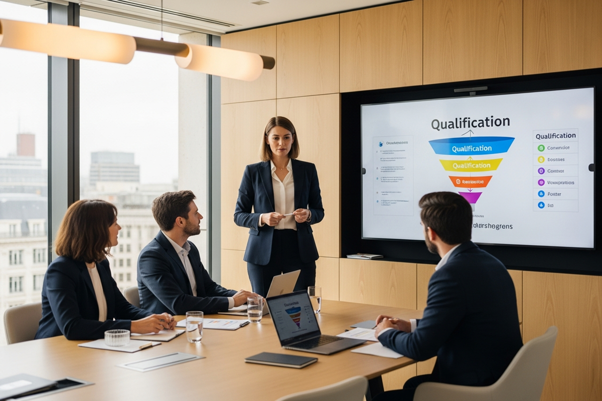 Présentation d'une stratégie d'externalisation de qualification de leads