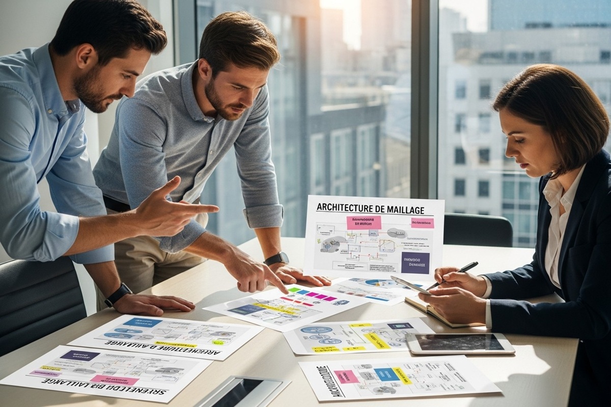 Réunion dédiée à l’optimisation du maillage