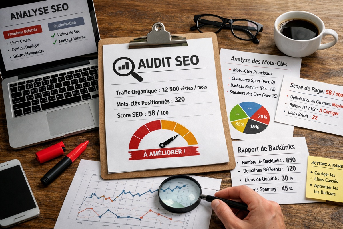 Structure d’un audit SEO