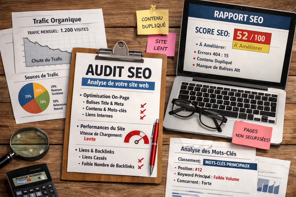 Structure d’un audit SEO