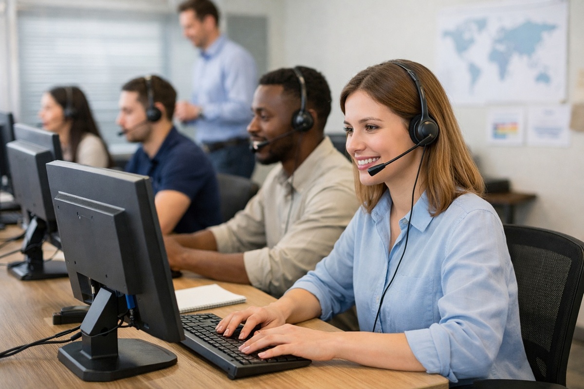 Des opérateurs de la relation client