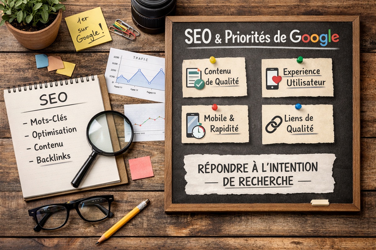 Les critères SEO instaurés par Google