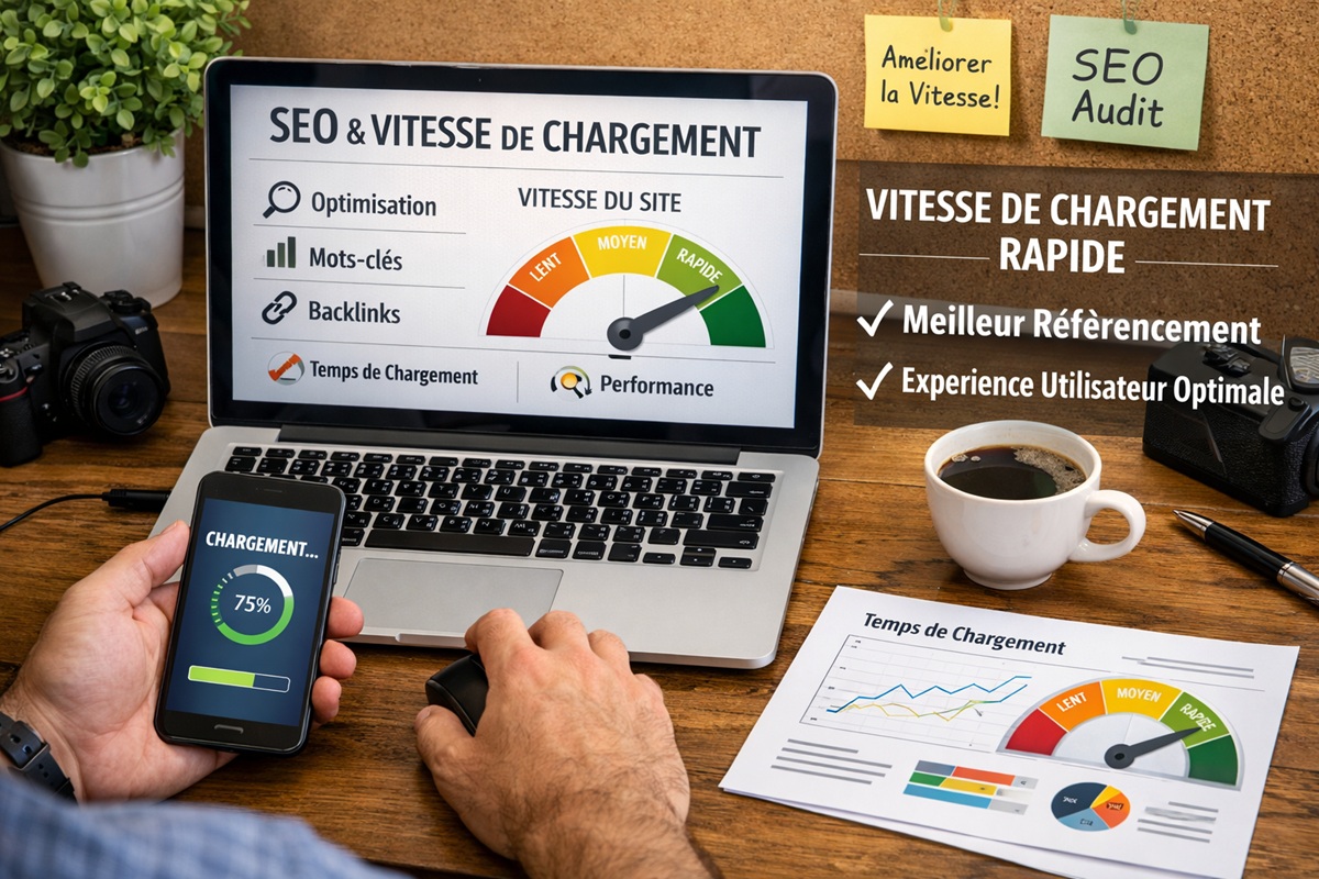 SEO et vitesse de chargement de site web