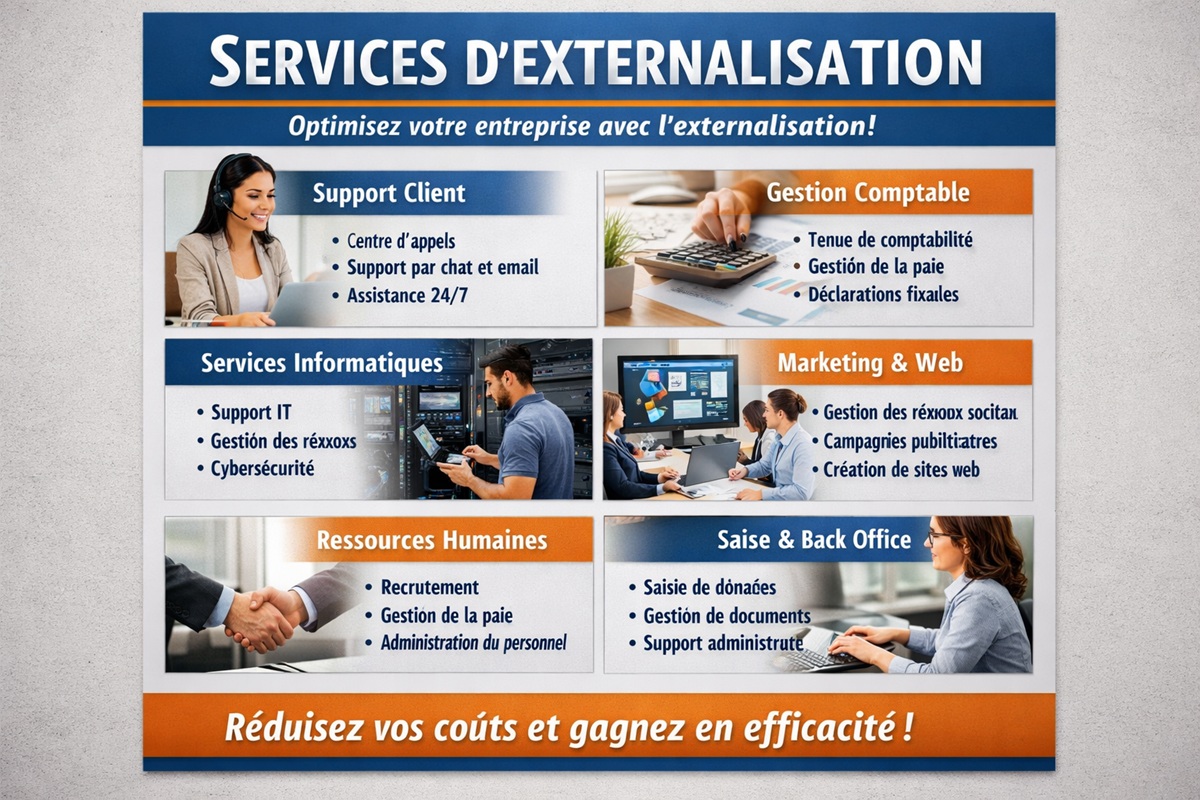 Des services d’externalisation