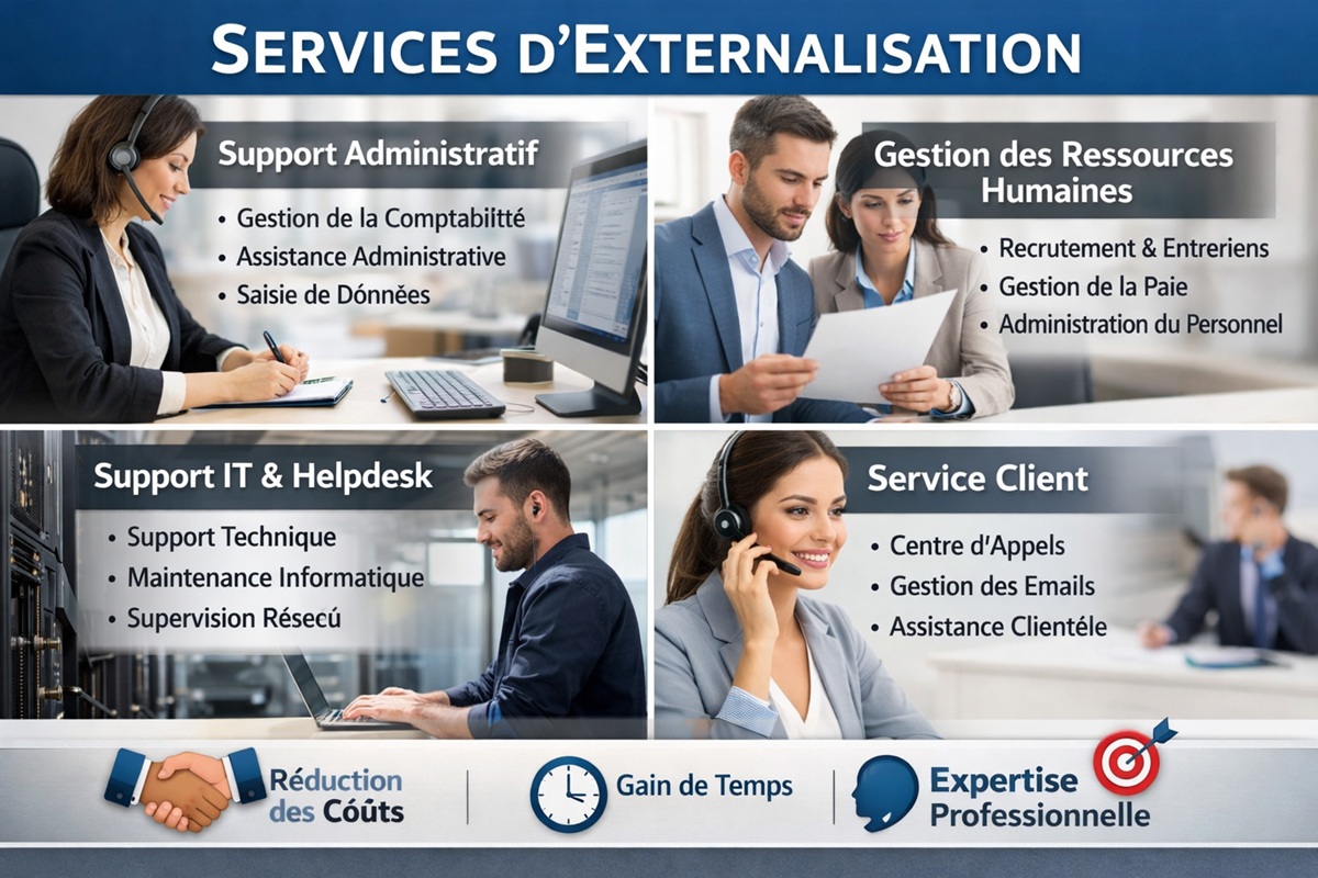 Des services d’externalisation