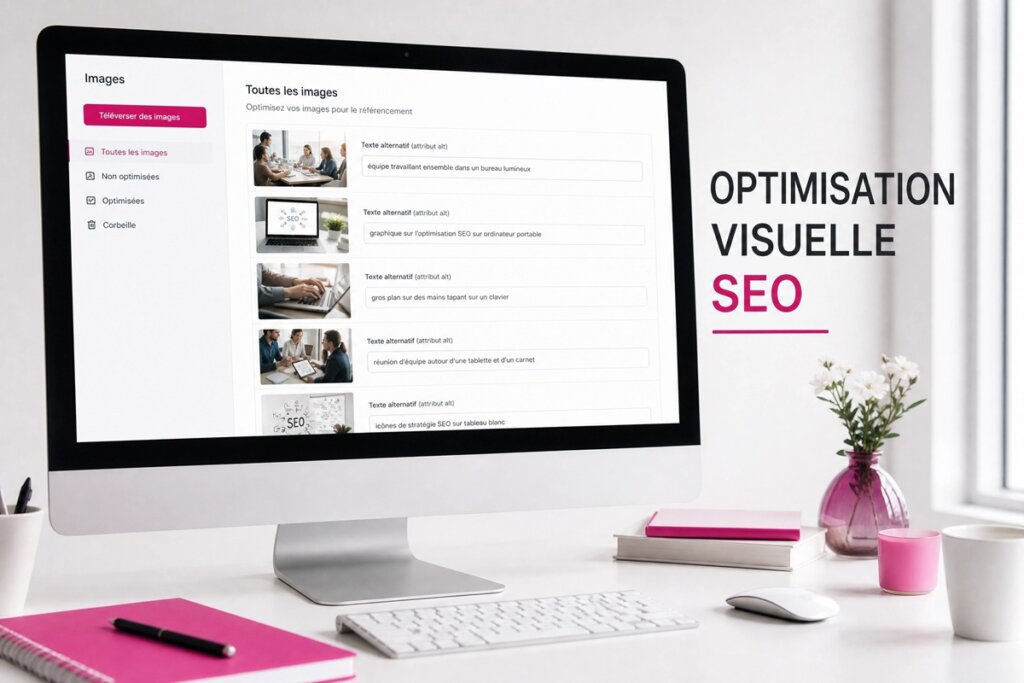 Contenus visuels SEO