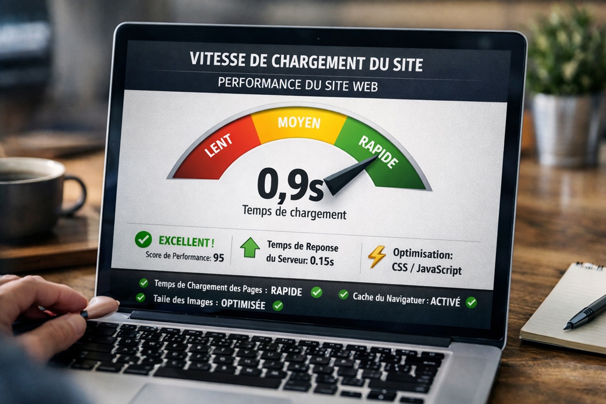 Vitesse de chargement d’un site web