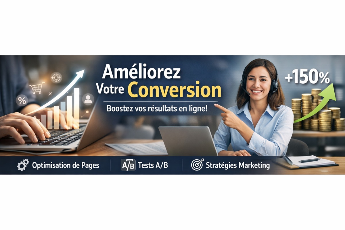 Bannières web pour l’amélioration de la conversion