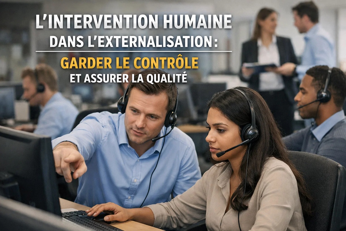 Intervention humaine dans l’externalisation