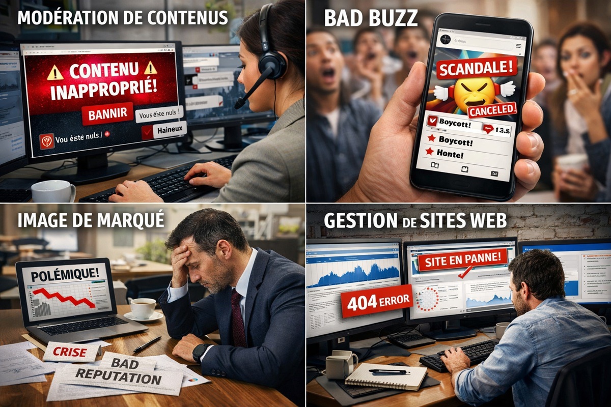 La modération de bad buzz