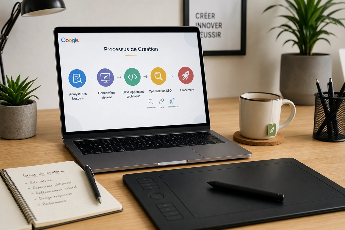 Processus de création de sites web