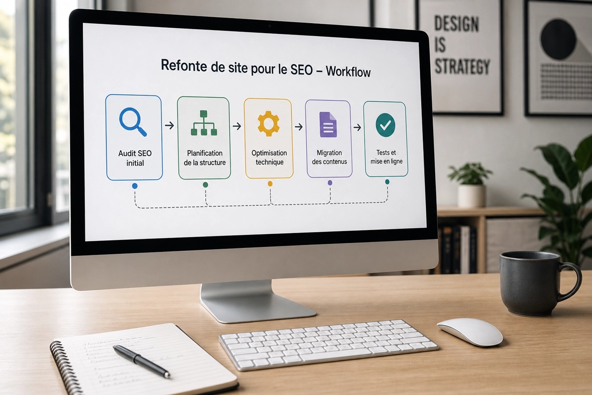 Processus SEO de refonte de site