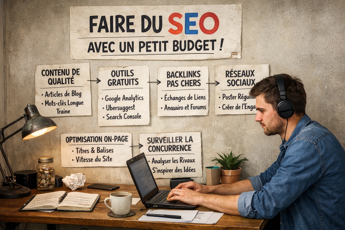 Le SEO avec un petit budget