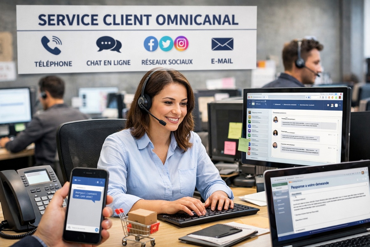 Le service client omnicanal
