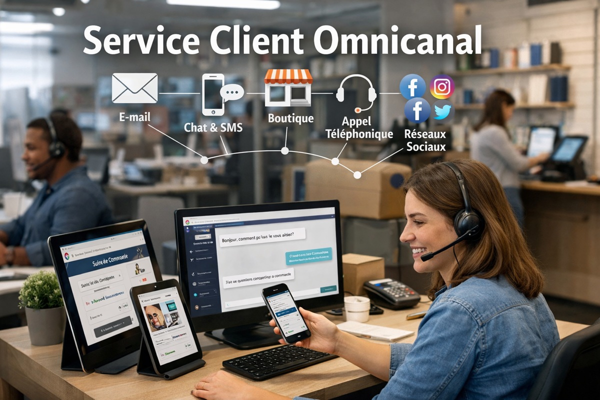 Le service client omnicanal