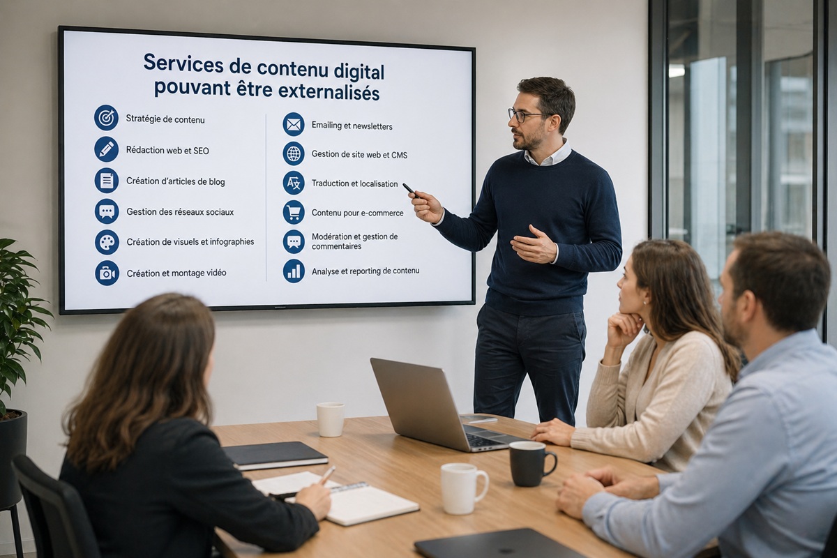 Liste de prestations en contenu digital
