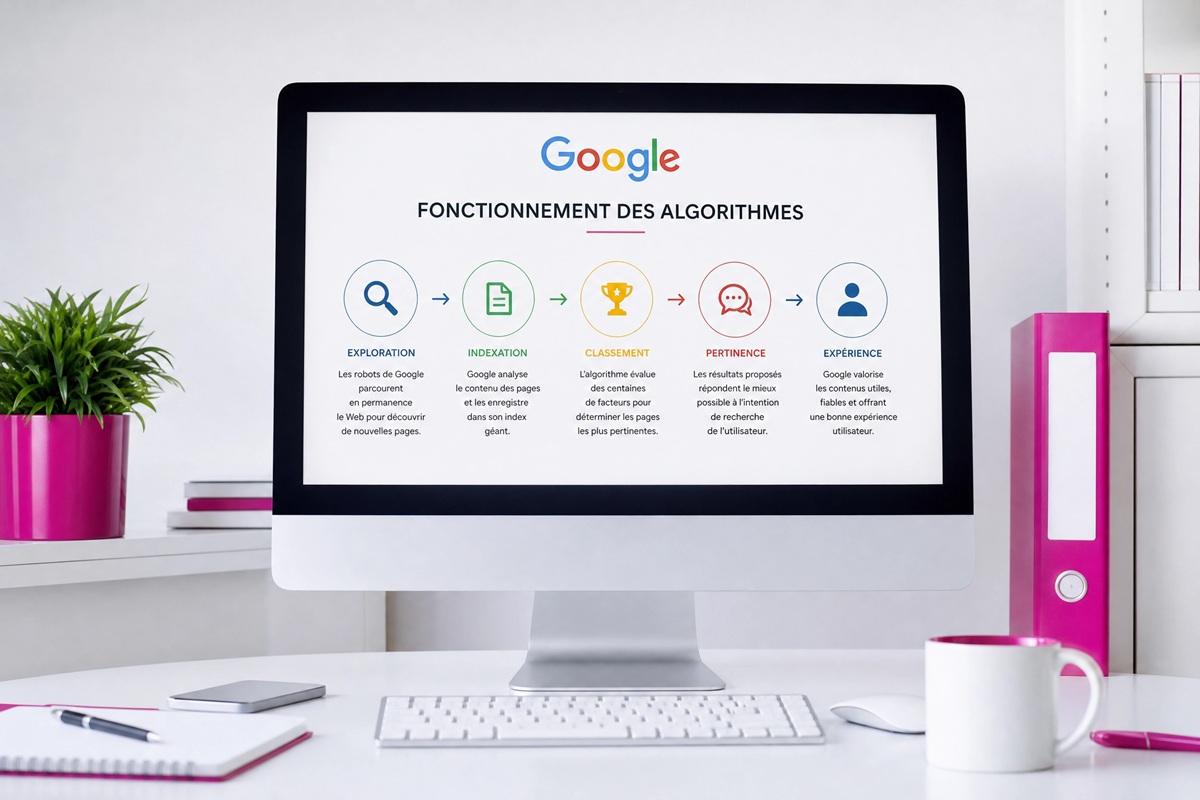 Fonctionnement de l'algorithme de Google
