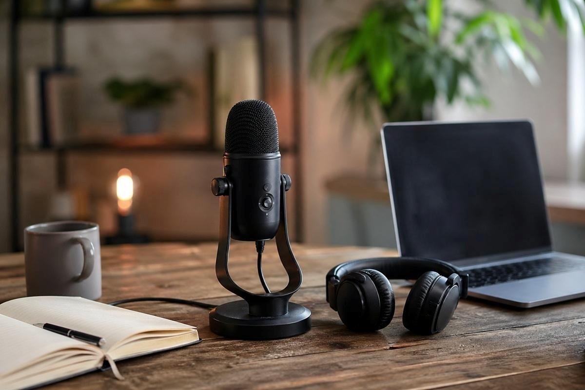 Équipements de création de podcasts
