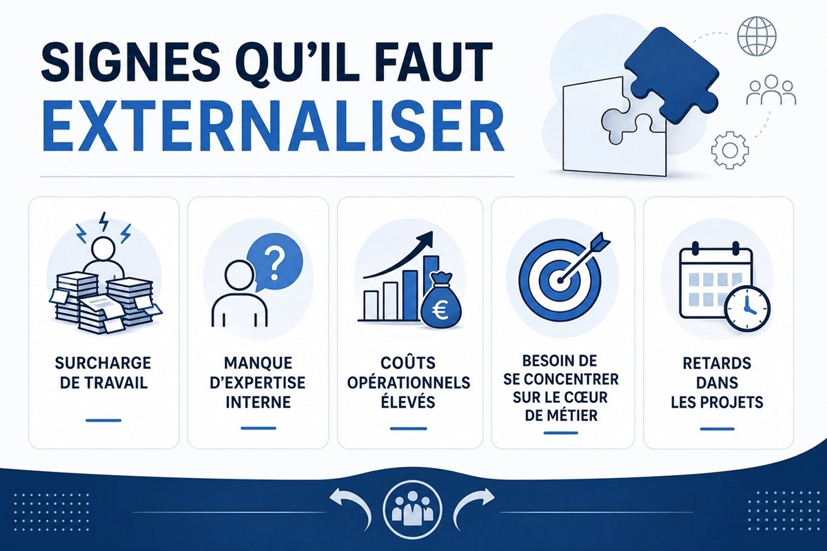 L’externalisation est avantageuse pour diverses raisons