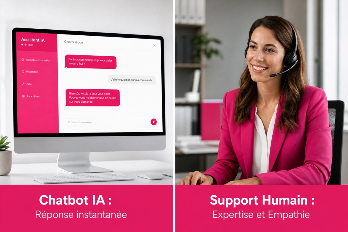 Chatbots IA v/s support humain