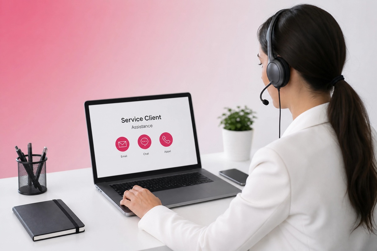 Service client multicanal